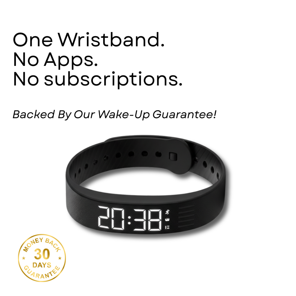 Rest Rise™ | 100% Silent Wake-Up Alarm