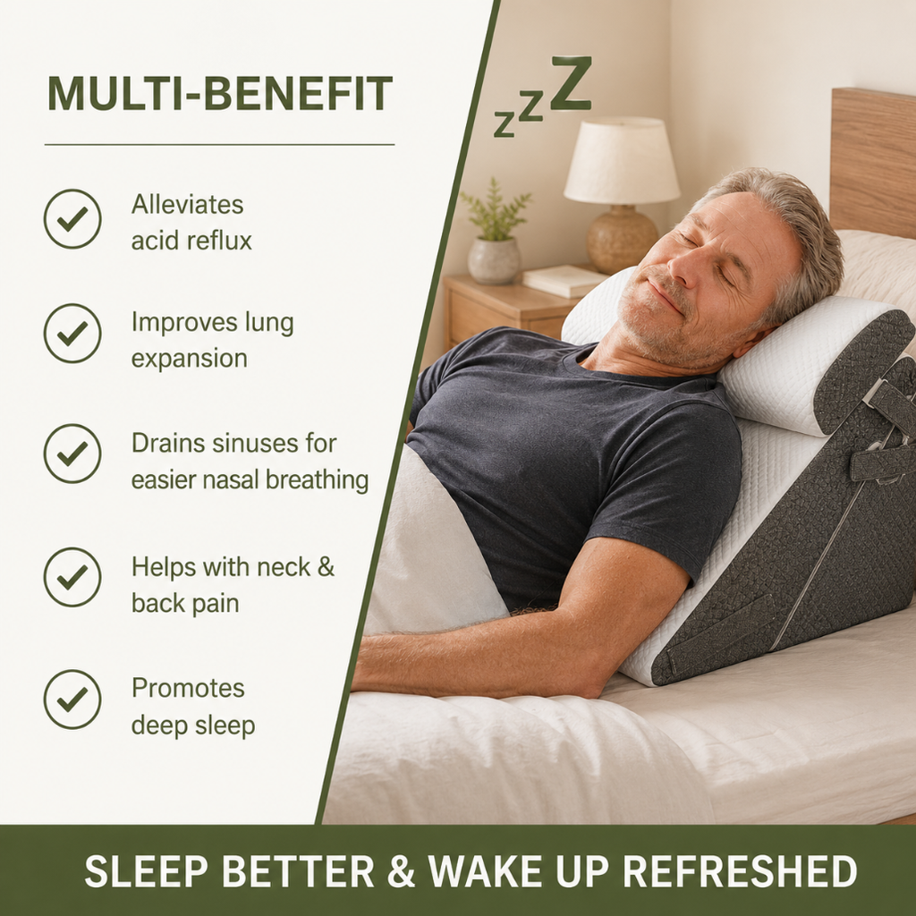 Elevé™ 3-in-1 Anti-Snore Pillow System