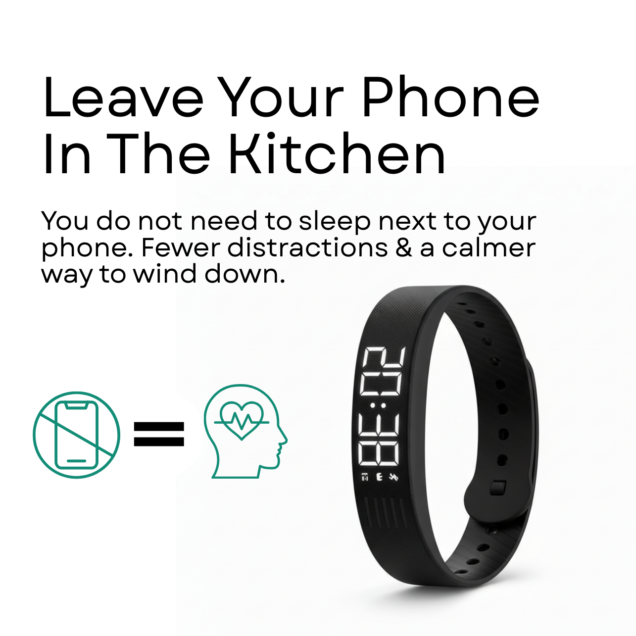 Rest Rise™ | 100% Silent Wake-Up Alarm