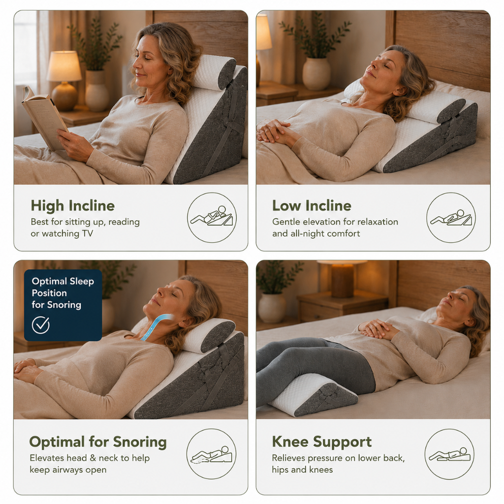 Elevé™ 3-in-1 Anti-Snore Pillow System