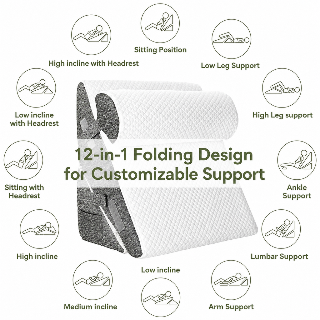 Elevé™ 3-in-1 Anti-Snore Pillow System